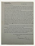 Letter: Hermann Kesten