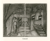 Etching by Helga Michie: Concord