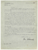 Letter: Hans Natonek, Emergency Rescue Committee 