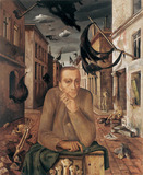 Painting: Felix Nussbaum, Orgelmann