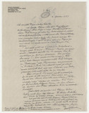 Letter from Arnold Schönberg to Else Lasker-Schüler, 1937