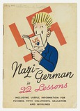 Flyer: Walter Trier, Nazi-German in 22 Lessons