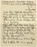 Letter: Gustav Wolf to Lola Steiner 