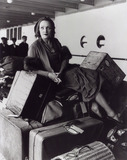 Marlene Dietrich: suitcase