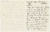 Letter: Max Beckmann to Ernst Levi