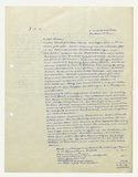 Brief: Josef Albers an Ludwig Grote, vermutlich 1951