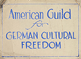 Türschild: American Guild
