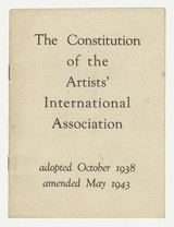 Satzung: Artists‘ International Association