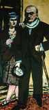 Gemälde: Max Beckmann, Doppelbildnis Max Beckmann und Quappi