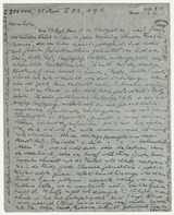 Brief: Albert Ehrenstein an seinen Bruder