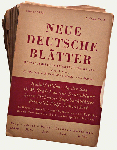 Neue Deutsche Blätter, Die Exilzeitschrift des Wieland Herzfelde 