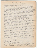 Tagebuchseite: Klaus Mann, 1933
