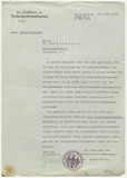 Brief: Reichsschrifttumskammer an Alfred Neumeyer