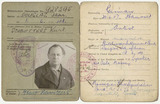 Kurt Schwitters: Certificate of Registration