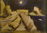 Gemälde: Oscar Zügel Mondscheinsonate