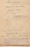 Manuskript: Arnold Zweig, Bilanz der deutschen Juden[heit] 1933