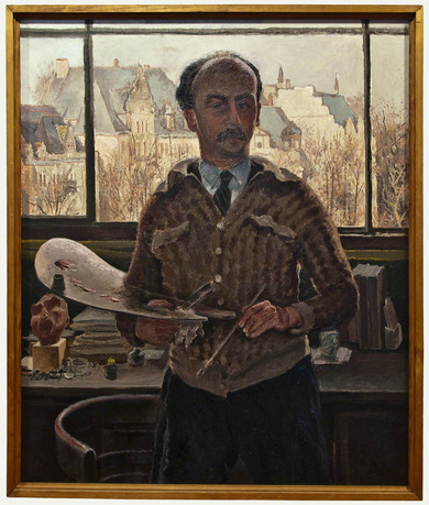 Gustav Wolf, Maler