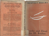 Buchcover: Bertolt Brechts Furcht und Elend des III. Reiches