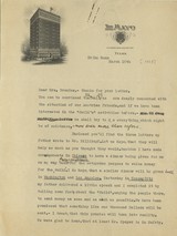 Brief von Erika Mann an Sarah Brandes, New York, 15. März 1938