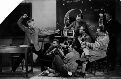 Photograph: Fritz Lang on Set