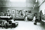 Photograph: exhibition in London in 1938