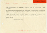 Letter: Ludwig Mies van der Rohe