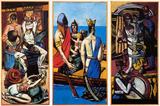 Painting: Max Beckmann, Departure 