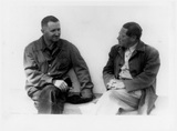 Photograph: Brecht und Feuchtwanger