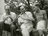 Photograph: Heinz Schwerin, Ernst Mittag and Ricarda Meltzer