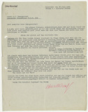 Letter: Oskar Maria Graf to Ben-Gavriel