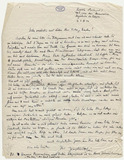 Letter: Józef Wittlin to Hermann Kesten
