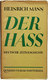 Front cover: Der Haß
