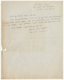 Letter: Heinrich Mann to Rudolf Olden