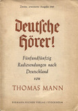 Front cover: Deutsche Hörer!, second edition