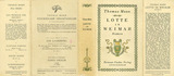 Thomas Mann: first edition