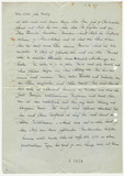 Letter: Emy Roeder to Otto Herbig 1942
