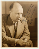 Photograph: Eric Schaal of Paul Hindemith