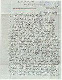 Letter: Josef Scharl to Heinrich (or Ulrich) Lechleitner