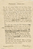 Letter: Stefan Zweig