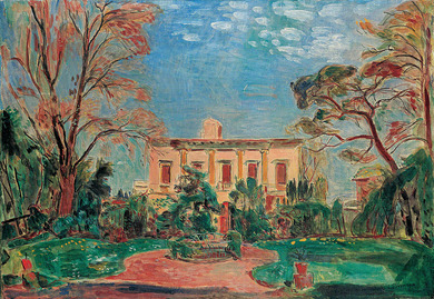 Painting: Villa Romana