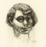 Else Meidner, Self-Portrait, 1938