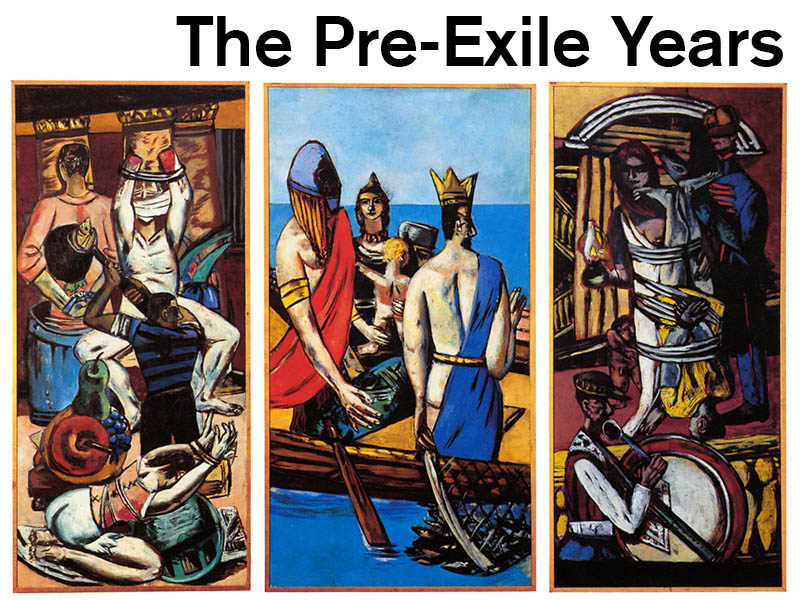 The Pre-Exile Years
