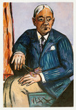 Painting: Max Beckmann, Portrait of Ludwig Berger
