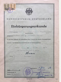 Robert Hans Olschwanger‘s citizenship certificate