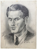 Robert Hans Olschwanger: Self-portrait, 1938