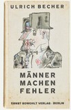 Book cover: Ulrich Becher, Männer machen Fehler [Men Make Mistakes].