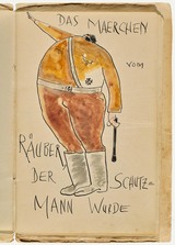 Title page: Ulrich Becher, Das Märchen vom Räuber, der Schutzmann wurde [The Tale of the Robber Who Became a Policeman]